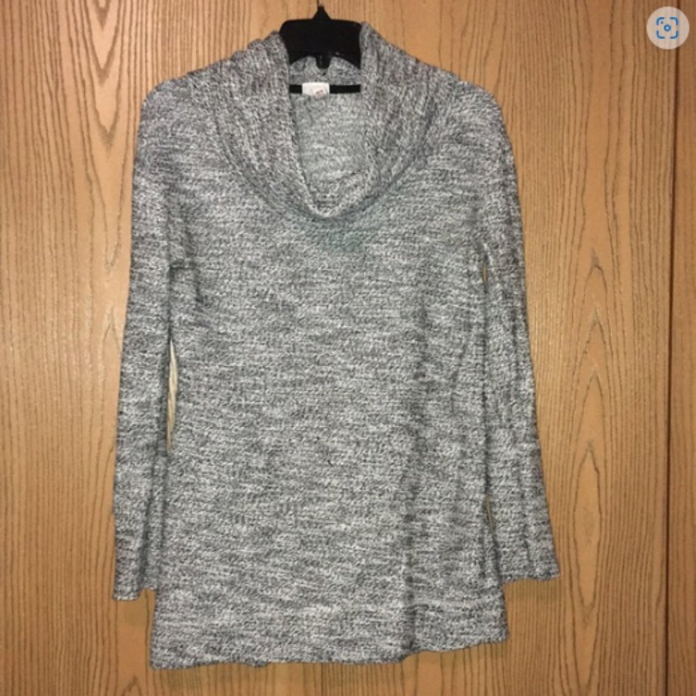 Heather Cowl Neck Sweater